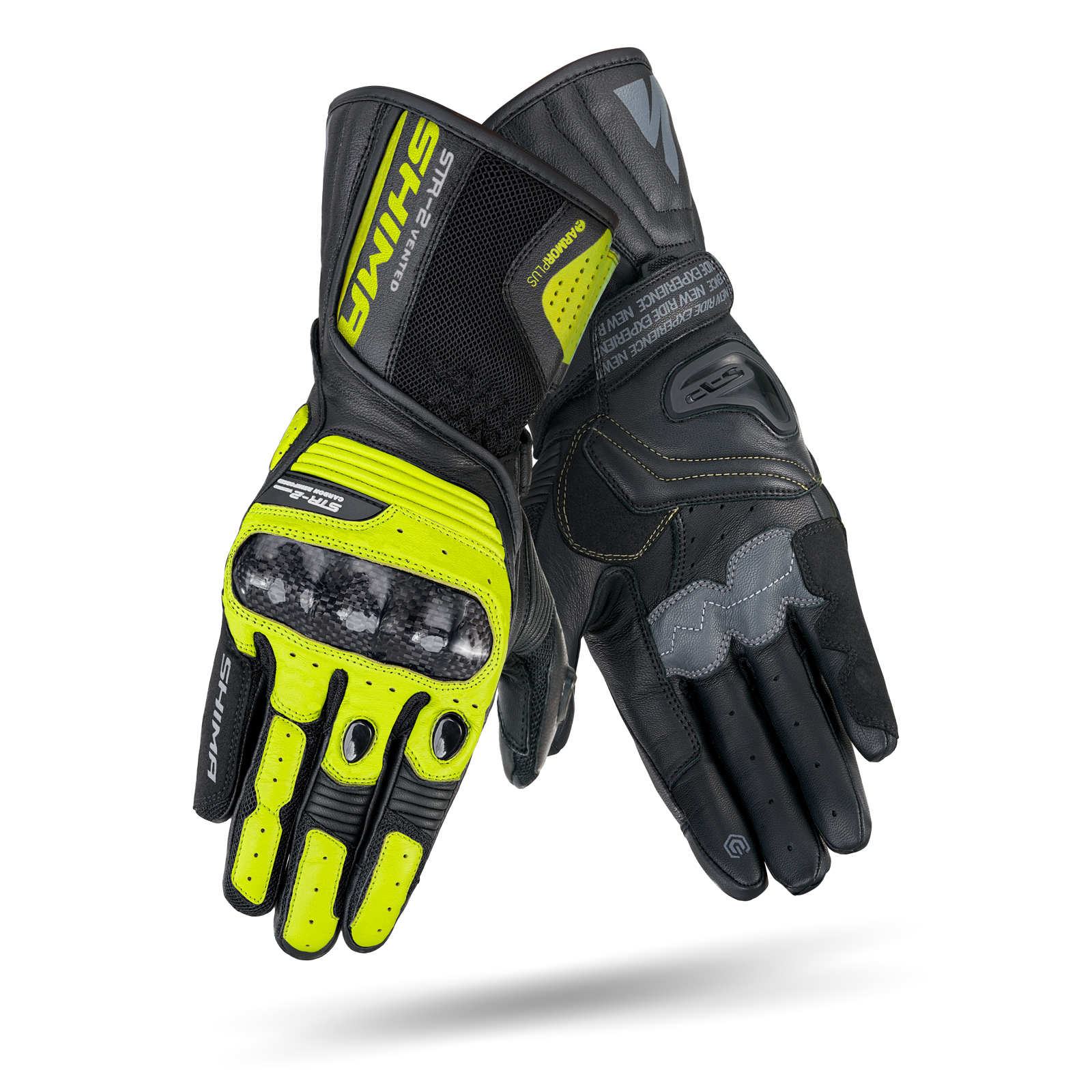 Кожени ръкавици SHIMA STR-2 VENT FLUO