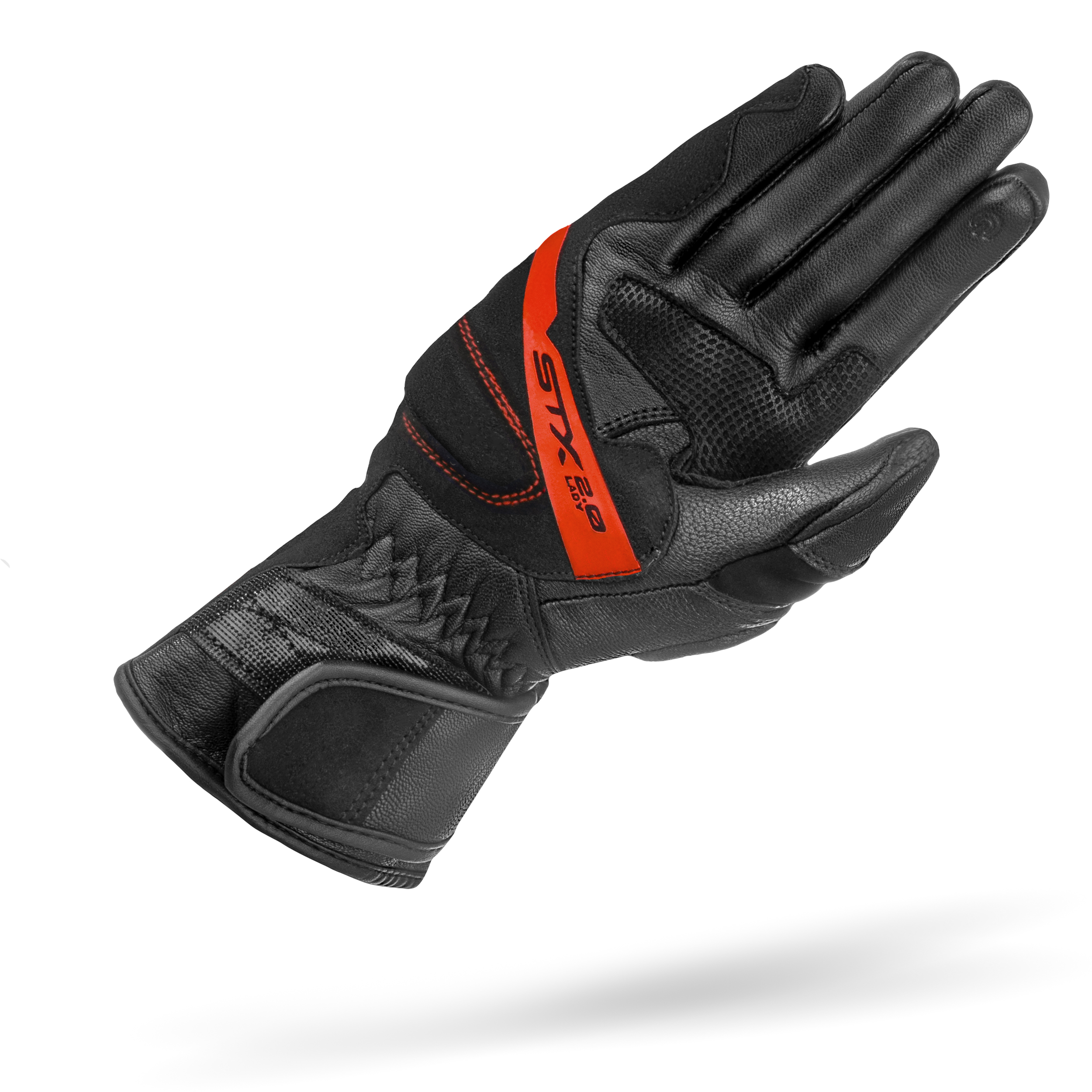 Дамски мото ръкавици SHIMA STX 2.0 RED — снимка 2