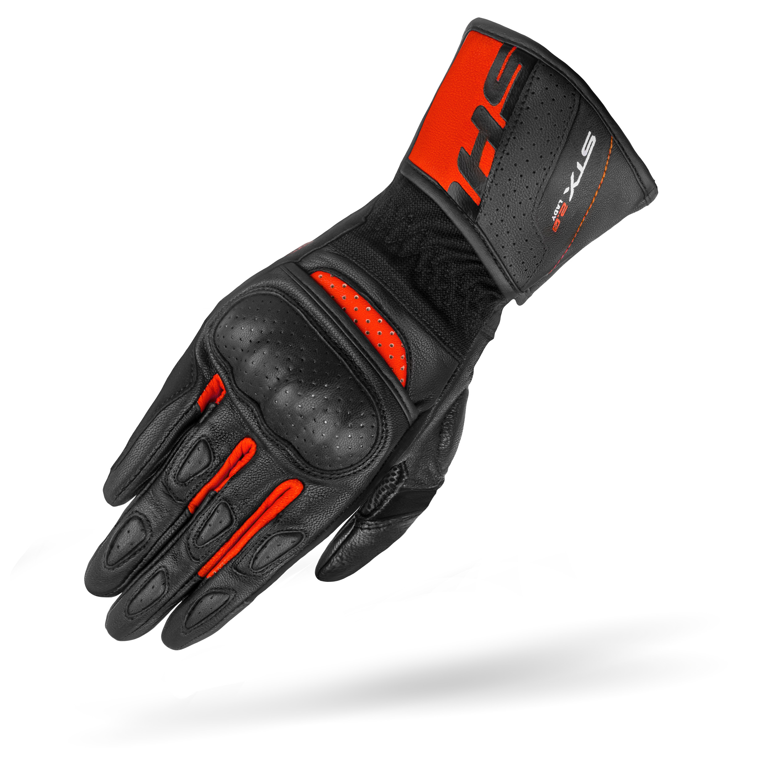 Дамски мото ръкавици SHIMA STX 2.0 RED — снимка 3
