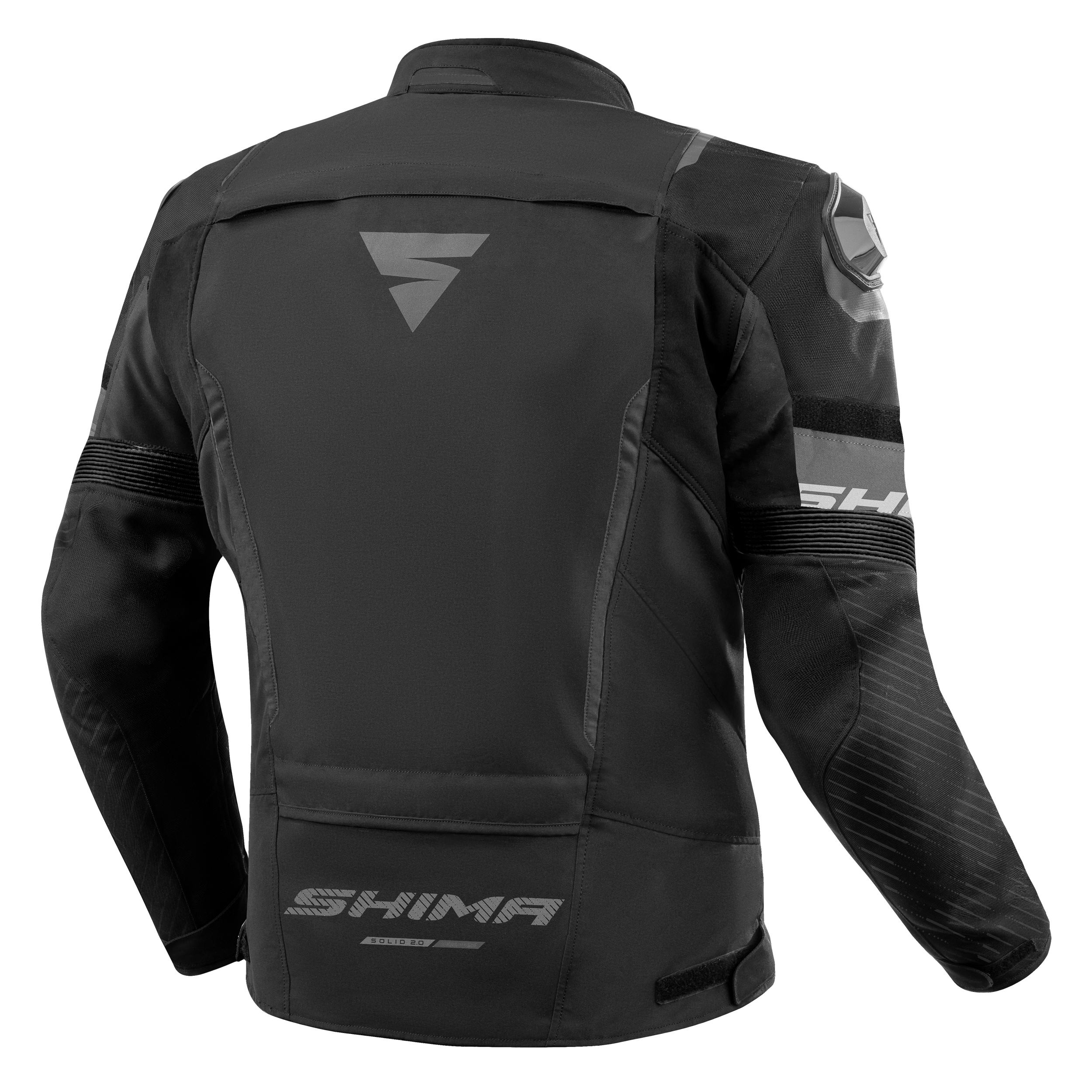 Мото яке SHIMA SOLID 2.0 BLACK — снимка 2