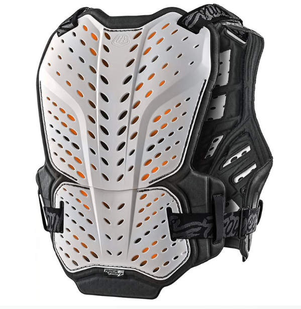 Протекторна броня TROY LEE DESIGNS Rockfight CE Chest Protector - WHITE — снимка 2