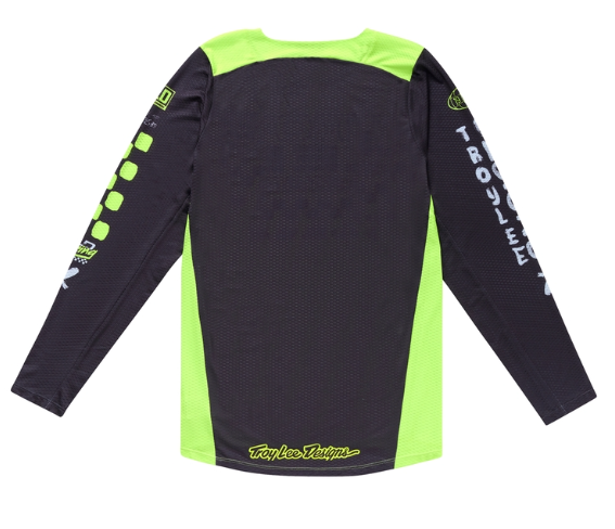 Mотокрос джърси TROY LEE DESIGNS GP Pro Air Standard Jersey - Glo Yellow/Black — снимка 2