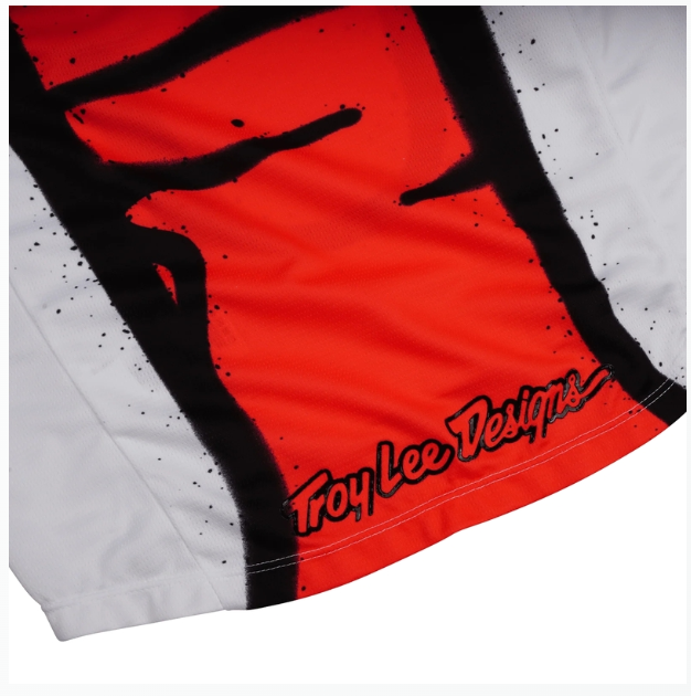 Детско мотокрос джърси TROY LEE DESIGNS GP Pro Membrane Youth Jersey - White/Infra Red — снимка 2
