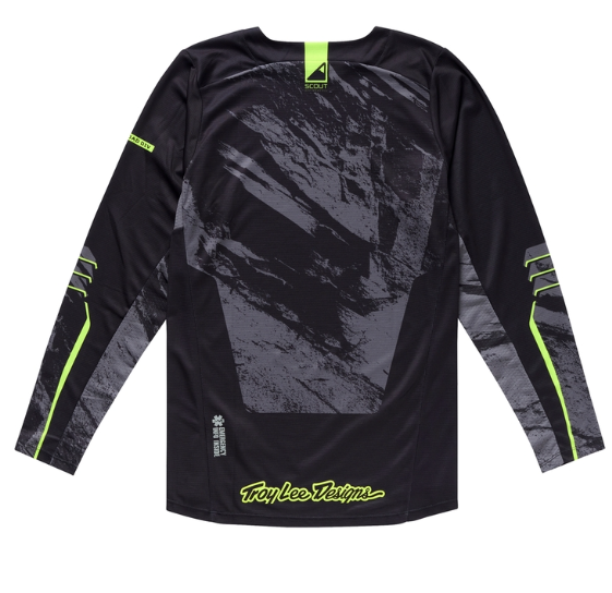 Mотокрос джърси TROY LEE DESIGNS Scout GP Pro Slab Jersey - Black — снимка 2