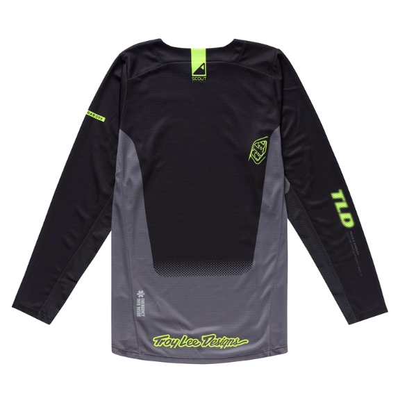 Mотокрос джърси TROY LEE DESIGNS Scout GP Pro Fade Out Jersey - Black — снимка 2