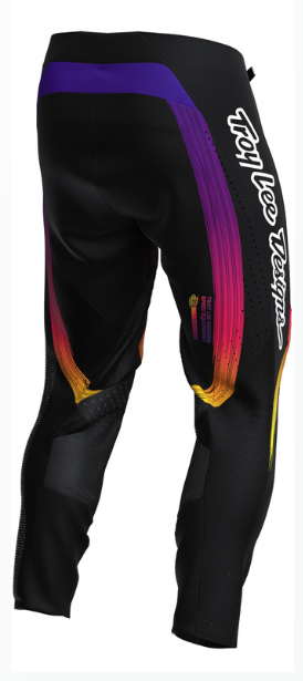 Мотокрос брич TROY LEE DESIGNS SE Pro Stripes Pants - Black/Multi — снимка 3