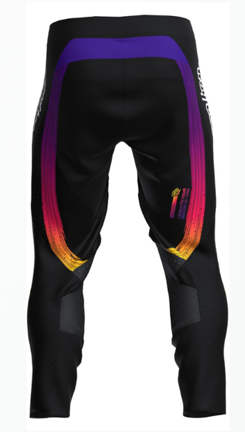 Мотокрос брич TROY LEE DESIGNS SE Pro Stripes Pants - Black/Multi — снимка 2