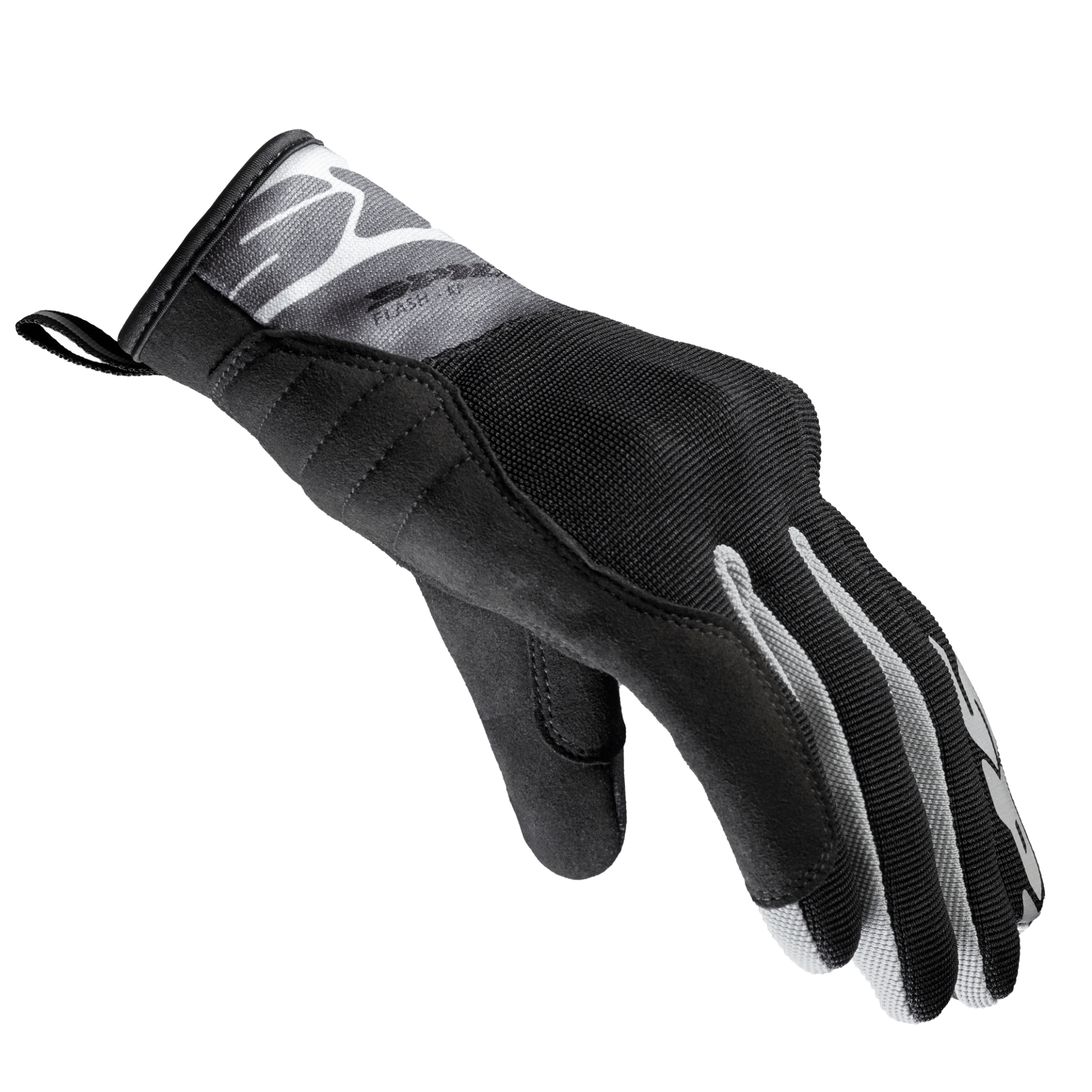 Дамски текстилни мото ръкавици SPIDI FLASH-KP BLACK/GRAY — снимка 3