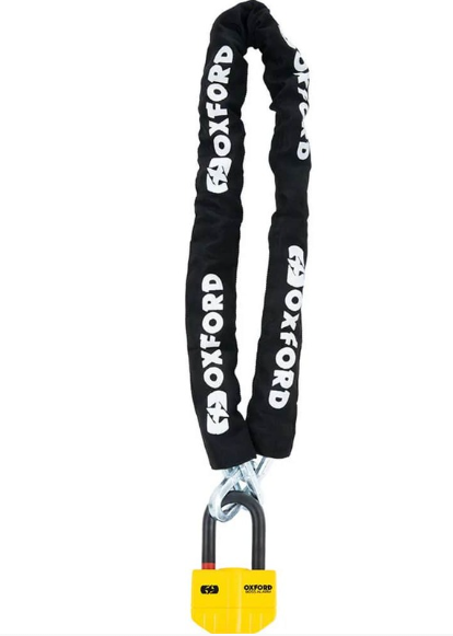 Верижна ключалка OXFORD Boss Alarm 14mmx12mm с верига 1.2m