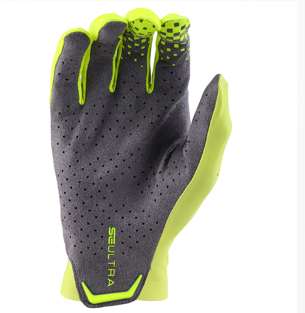 Мотокрос ръкавици TROY LEE DESIGNS SE Ultra Gloves - Solid Neon Yellow/Grey — снимка 2