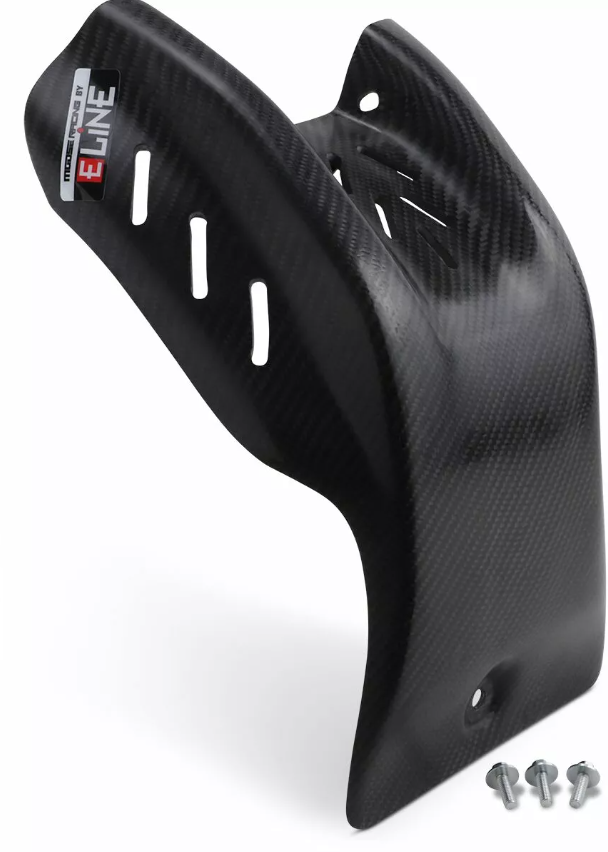 Протектор двигател MOOSE RACING SKID PLATE CARBN FIB HUSQ — снимка 2