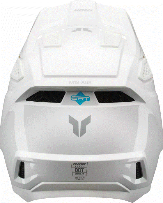 Мотокрос каска THOR FLEET WHITEOUT GLOSS — снимка 2