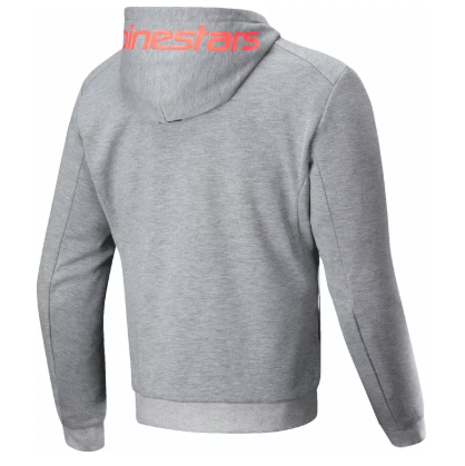 Мото суитшърт ALPINESTARS CHROME V2 GRY/RED — снимка 3