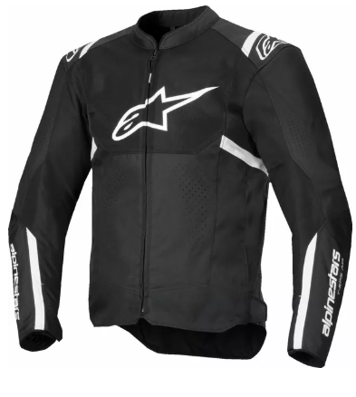 Текстилно мото яке ALPINESTARS T-SPS AIR V2 BLK/WHT