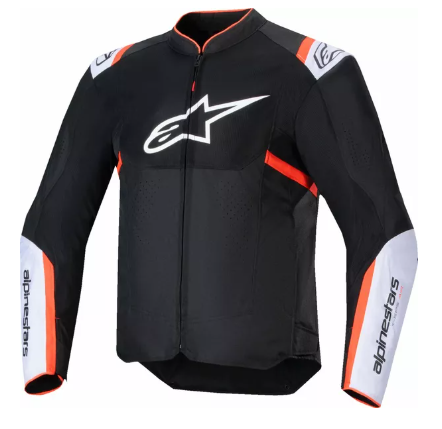 Текстилно мото яке ALPINESTARS T-SPS AIR V2 BLK/WHT/RED FLUO
