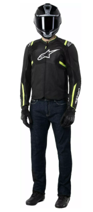 Текстилно мото яке ALPINESTARS T-SPS AIR V2 BLK/YEL — снимка 3