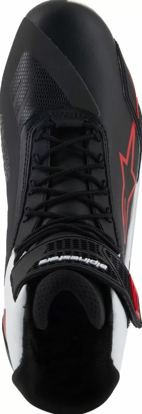 Мото боти ALPINESTARS FASTER-4 BK/WH/DK RD — снимка 2