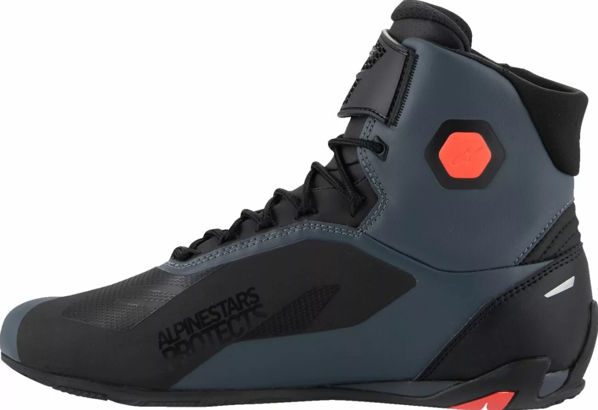 Мото боти ALPINESTARS FASTER-4 BLK/GRY/RD — снимка 5