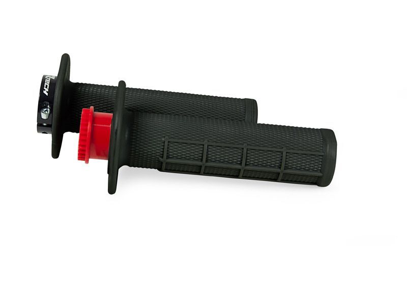 Мото ръкохватки RACETECH Lock On Black