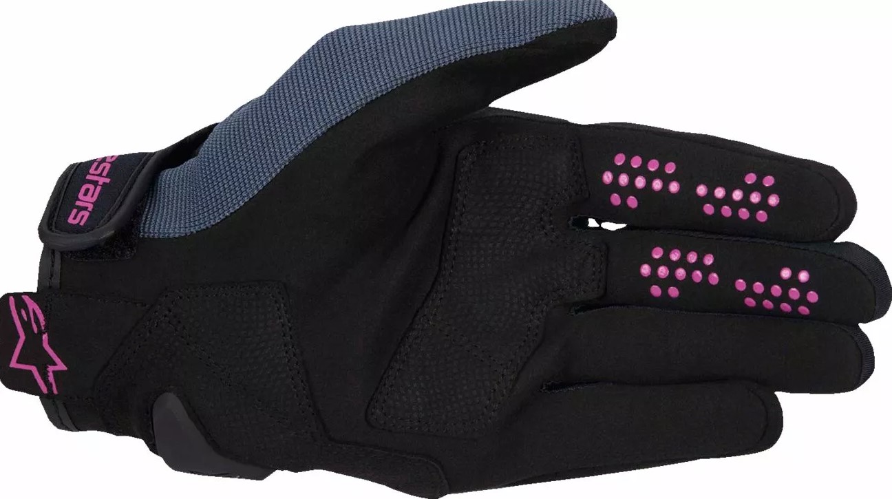 Дамски ръкавици ALPINESTARS STELLA CHROME ASPH BLK/PRPL — снимка 2