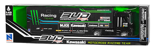 Камион играчка BUD RACING MONSTER KAWASAKI 1:43 1