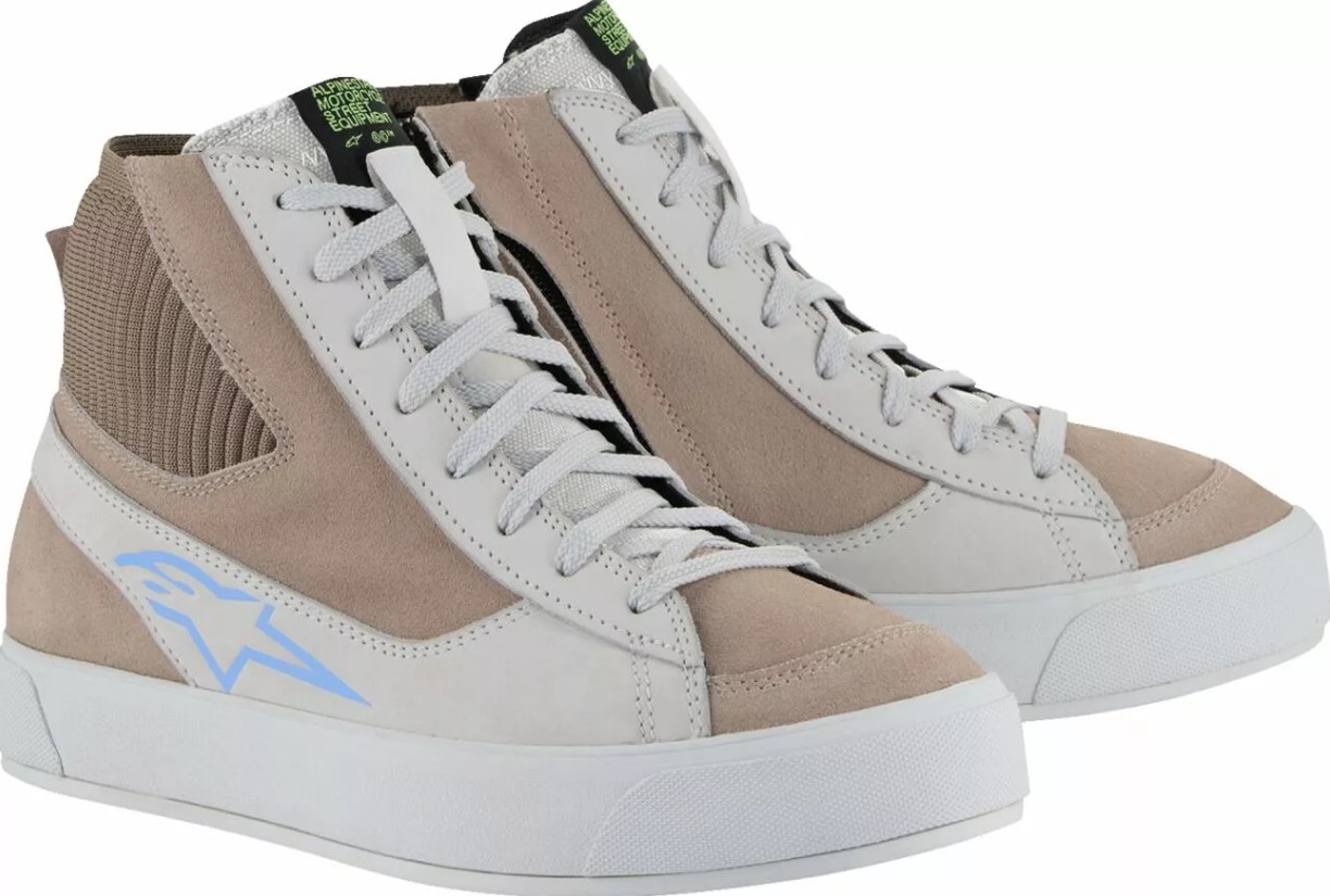 Дамски мото кецове ALPINESTARS STELLA Stated Podium WH/BR 1