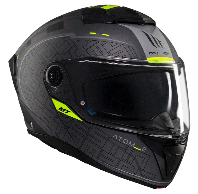 Отваряема каска MT ATOM 2 DESTINY C2 МАТТ — снимка 2