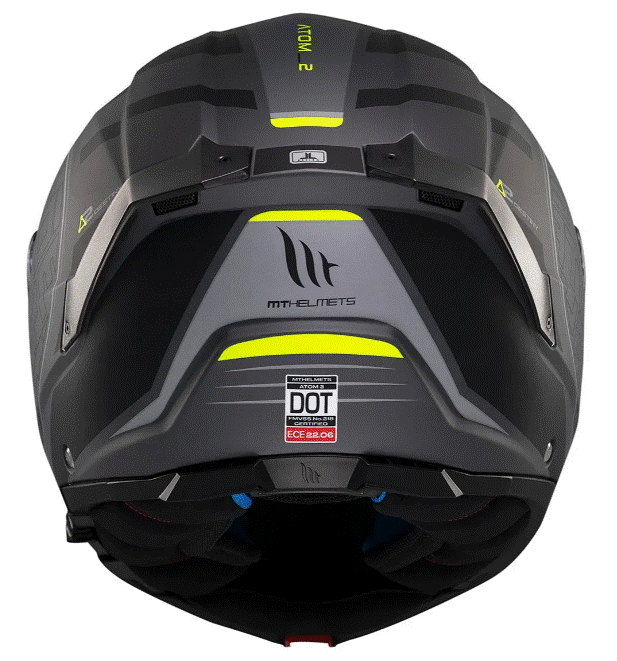 Отваряема каска MT ATOM 2 DESTINY C2 МАТТ — снимка 3
