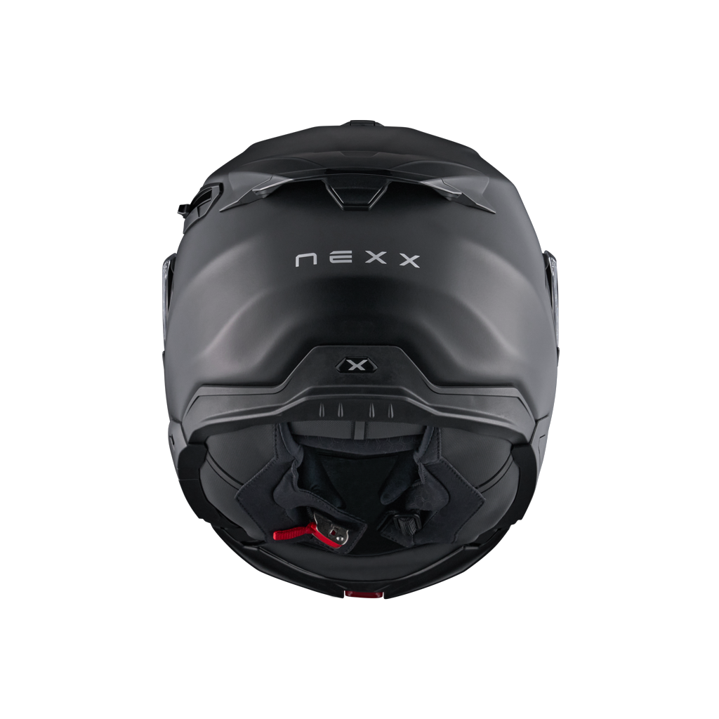 Каска NEXX X.LIFETOUR FLIP UP PLAIN BLACK MATT — снимка 2
