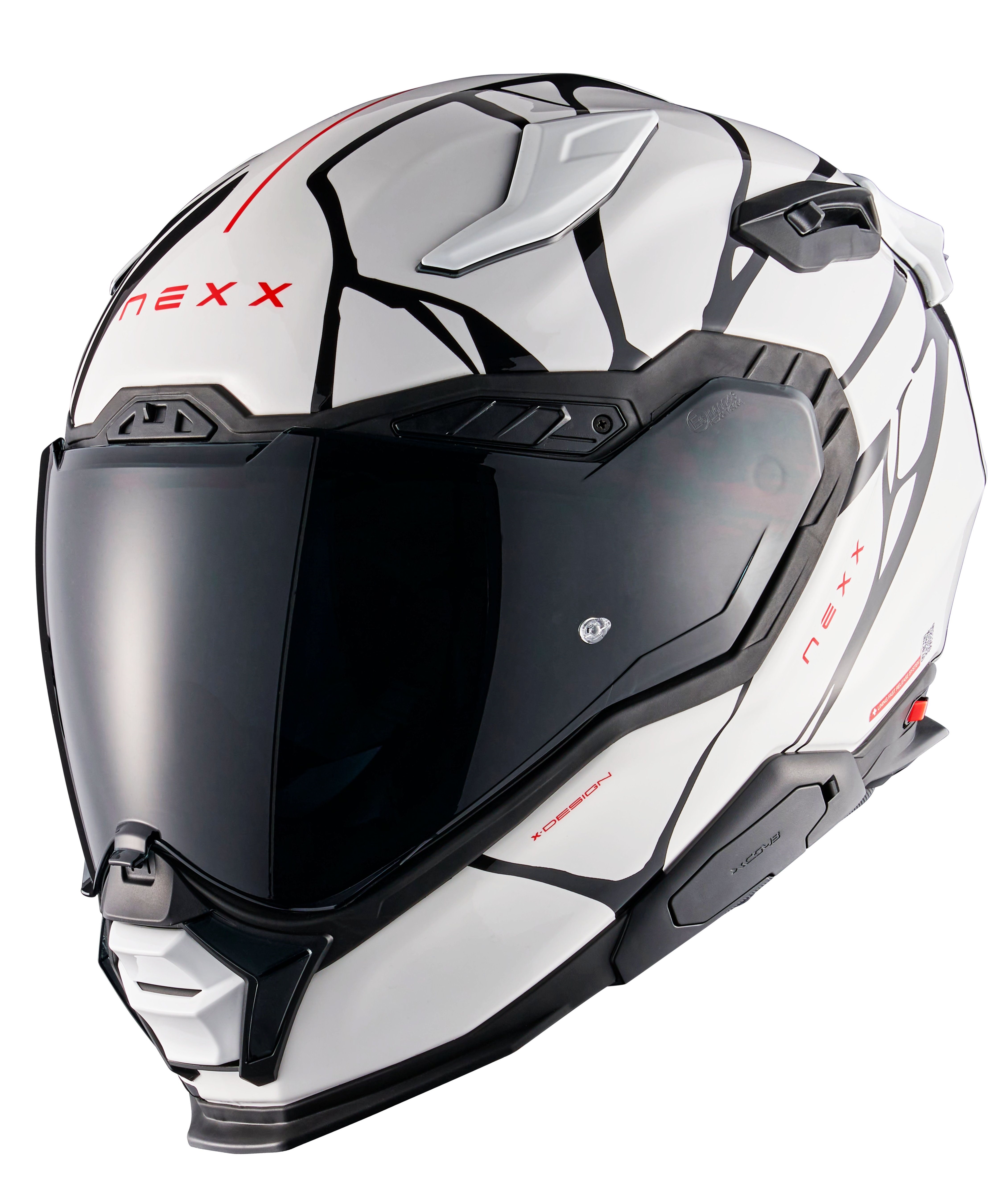 Каска NEXX X.WST3 B-SIDE WHITE BLACK — снимка 2