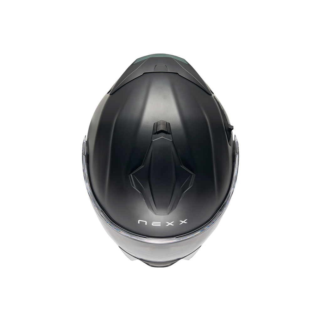 Каска NEXX X.LIFETOUR FLIP UP PLAIN BLACK MATT — снимка 5