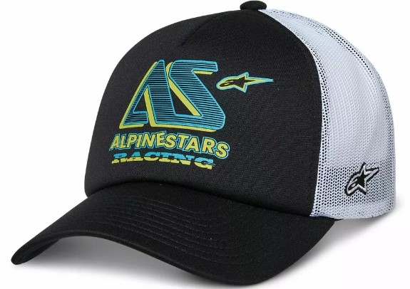 Шапка ALPINESTARS TRUCKER AYESS BK/WH