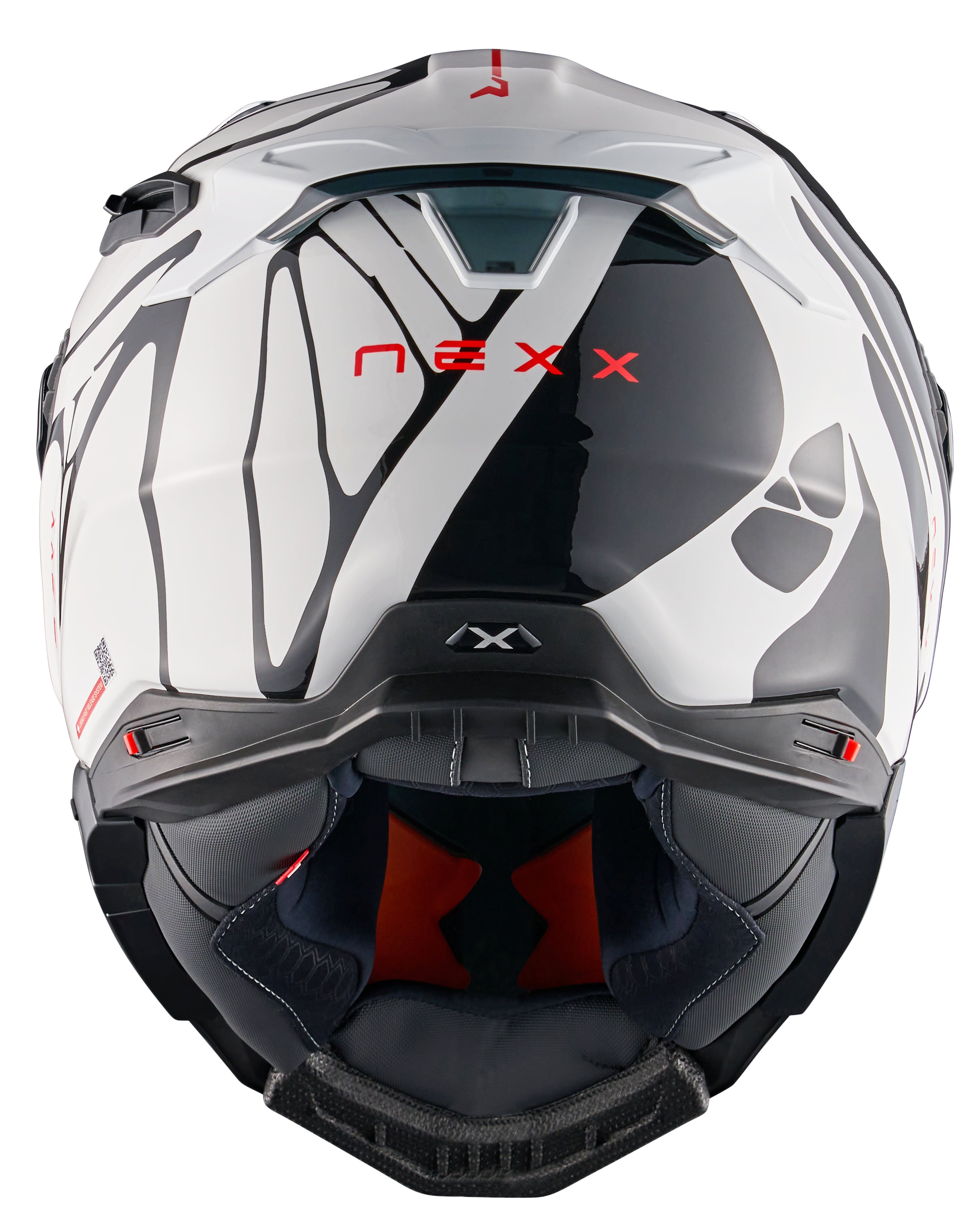 Каска NEXX X.WST3 B-SIDE WHITE BLACK — снимка 3