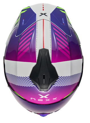 Каска NEXX Y.100R FADE PURPLE WHITE — снимка 2