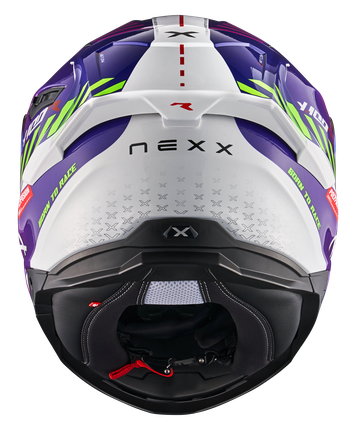 Каска NEXX Y.100R FADE PURPLE WHITE — снимка 3