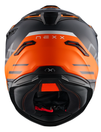 Адвенчър каска NEXX Y.TRAVL QUEST ORANGE MATT — снимка 3