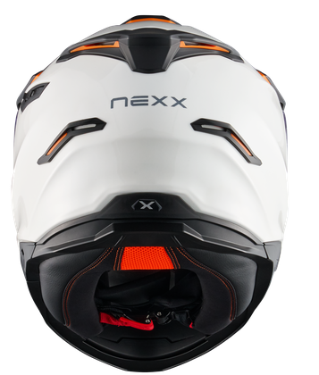 Адвенчър каска NEXX Y.TRAVL PLAIN WHITE — снимка 3