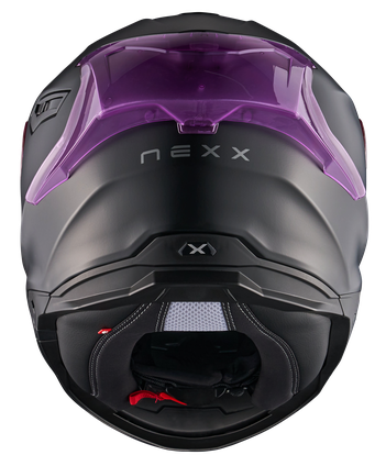 Каска NEXX Y.100R SUBSONIC BLACK PINK MATT — снимка 2