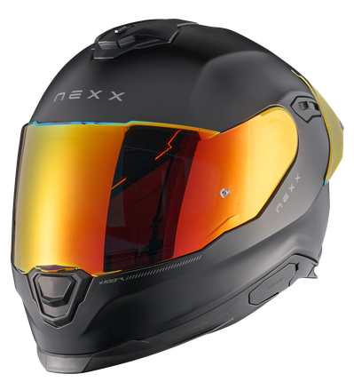 Каска NEXX Y.100R SUBSONIC BLACK RED MATT — снимка 3