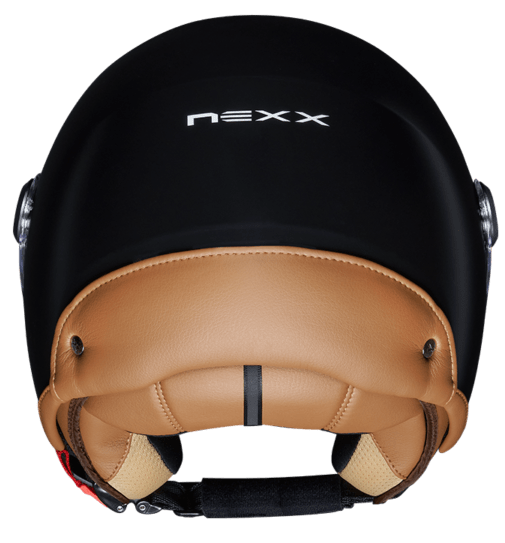 Каска за скутер NEXX Y.10 SUNNY BLACK MATT CAMEL — снимка 3