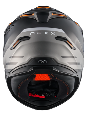 Адвенчър каска NEXX Y.TRAVL QUEST BLACK GRAY — снимка 4