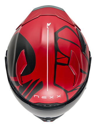 Каска NEXX X.WST3 B-SIDE RED BLACK MATT — снимка 3