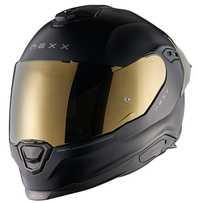 Каска NEXX Y.100R SUBSONIC BLACK GOLD MATT — снимка 3