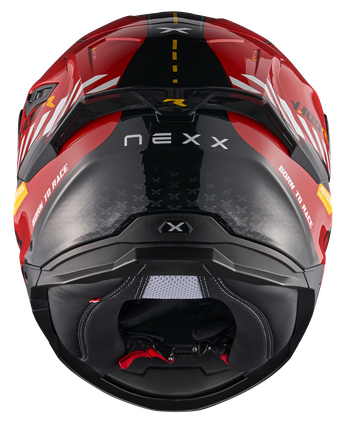 Каска NEXX Y.100R FADE RED BLACK — снимка 3