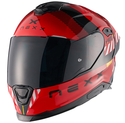 Каска NEXX Y.100R FADE RED BLACK — снимка 4