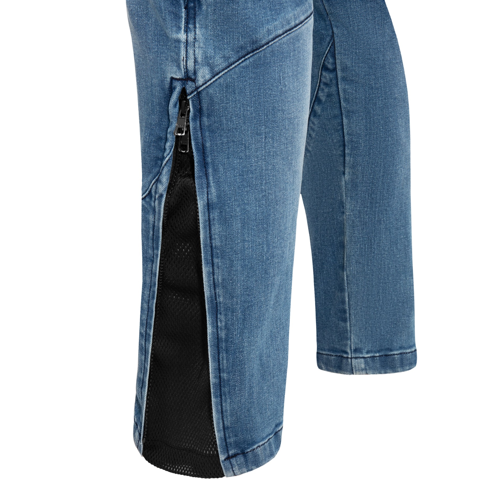 Мото дънки SECA SQUARE II WASHED BLUE — снимка 4