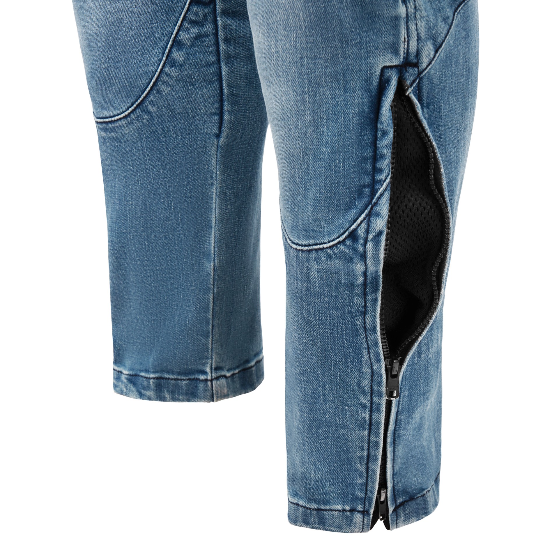 Мото дънки SECA SQUARE II WASHED BLUE — снимка 6