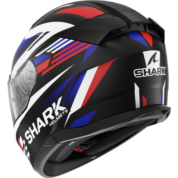 Каска SHARK D-SKWAL 3 FIRSTLAP MAT BK/BL/WH — снимка 3