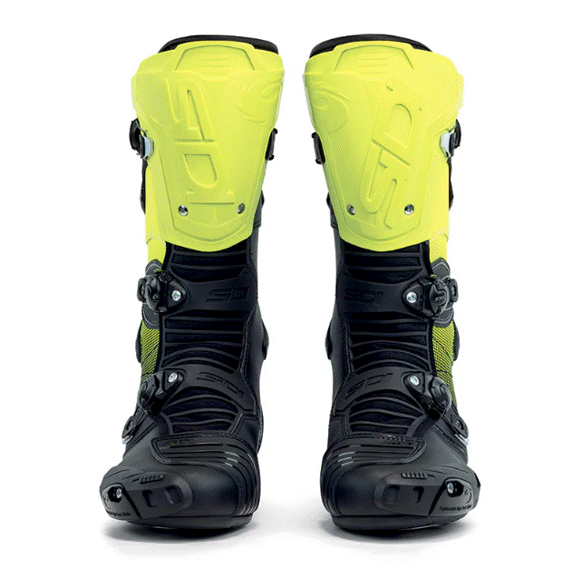 Мото ботуши SIDI MAG-1 BLACK/YELLOW — снимка 3
