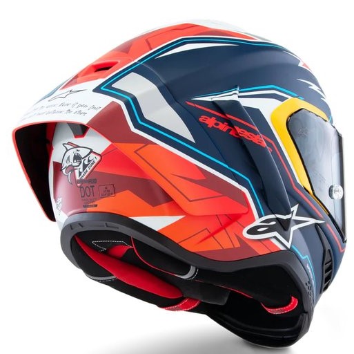 Каска ALPINESTARS Supertech R10 Acosta Replica -24 — снимка 4